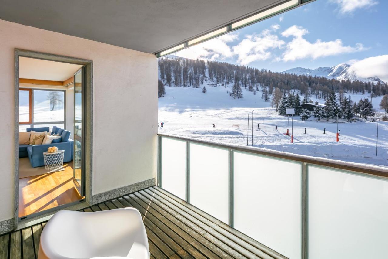 Apartmán Terrazza Su Sestriere Lux Exteriér fotografie